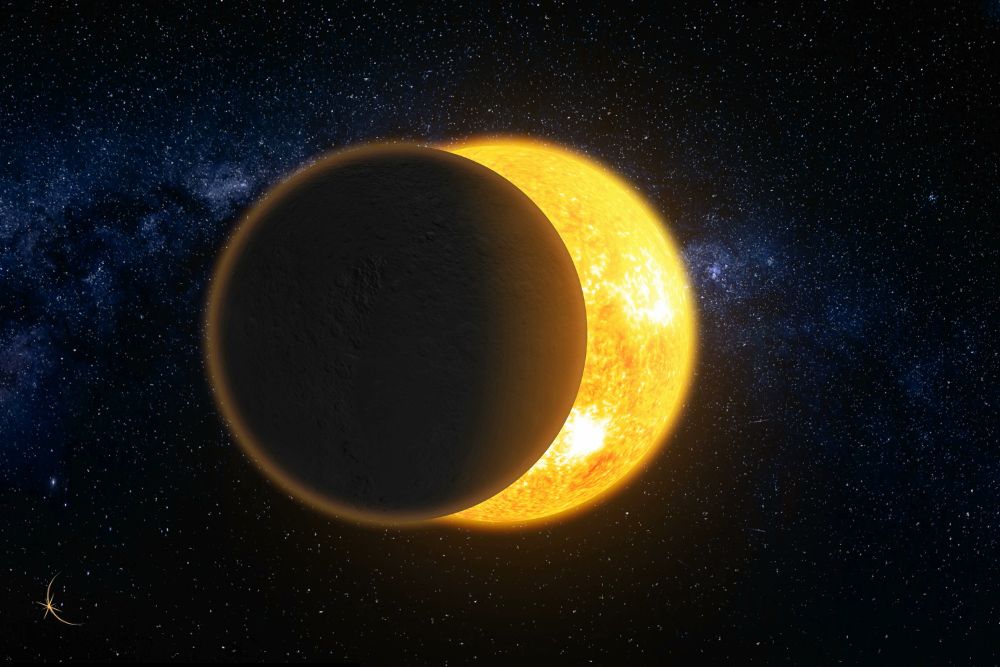 Gafas Eclipse Solar - Que es un eclipse solar parcial