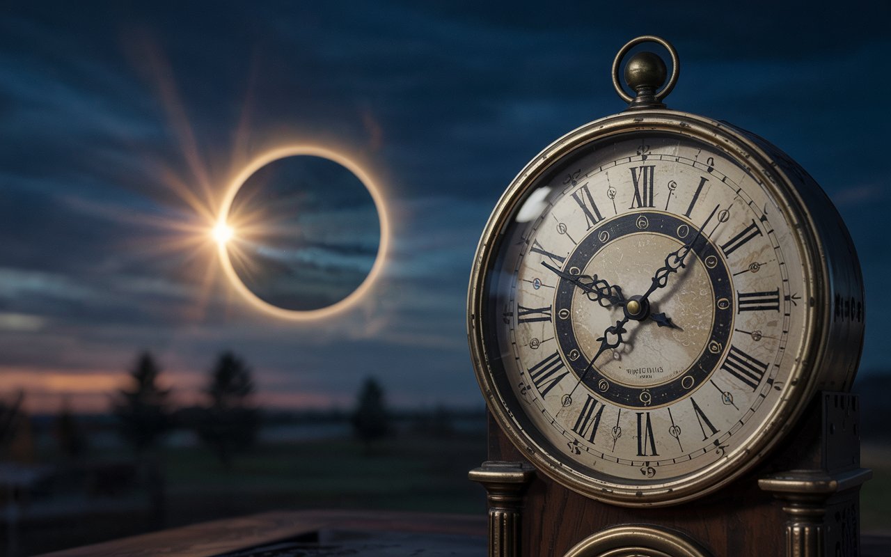 Gafas Eclipse Solar - Hora del Eclipse Solar España 2026, 2027, 2028