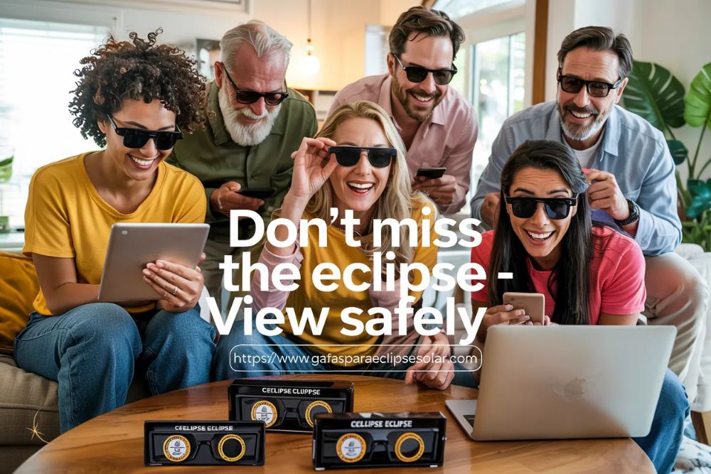 Dónde comprar gafas homologadas eclipse solar (ISO 12312-2)