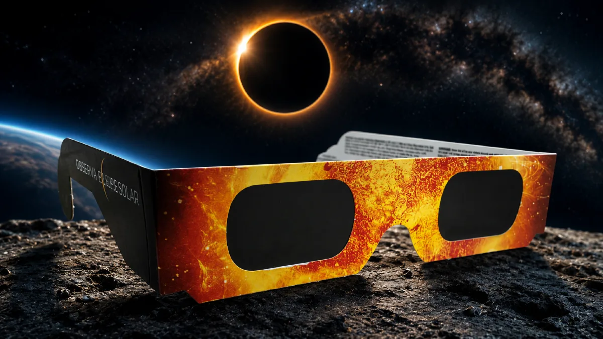 Gafas eclipse solar - Gafas para ver eclipse solar