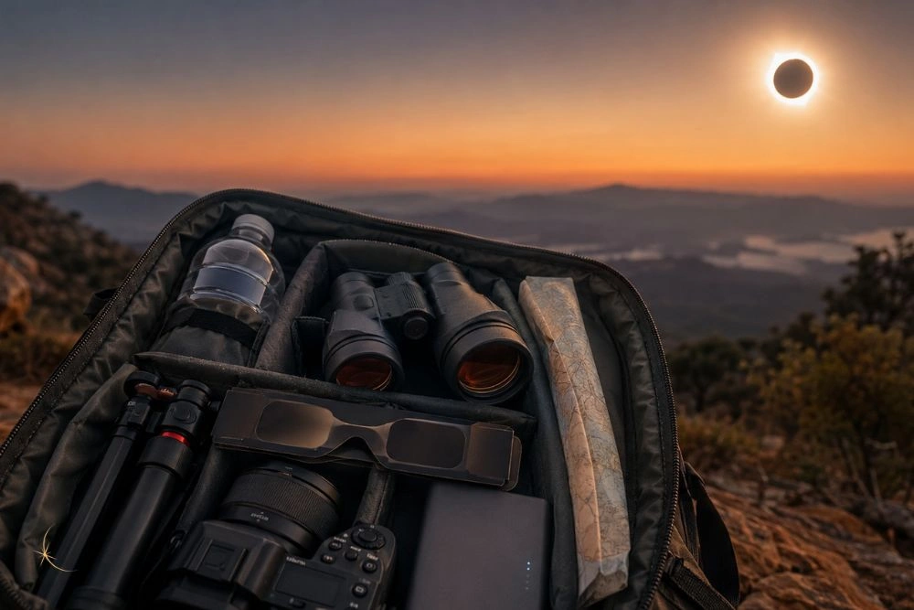 preparar la observación del eclipse solar